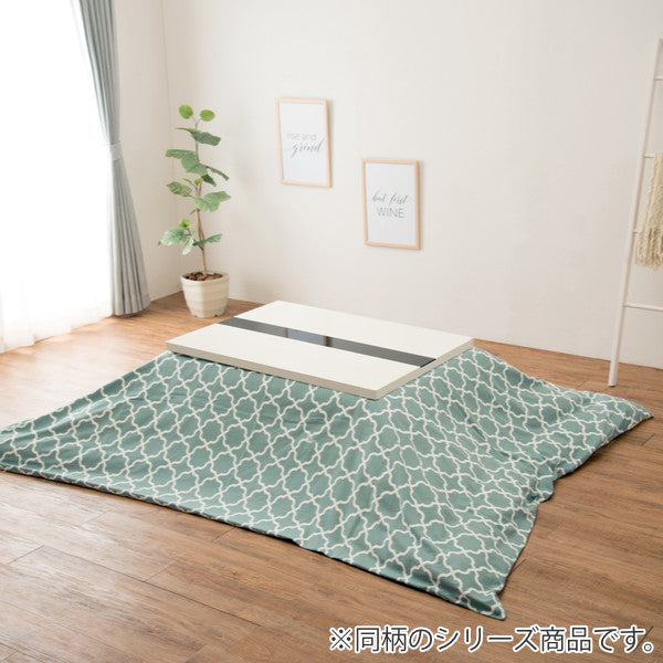 こたつ布団 楕円形 ワイド 210×300cm 円形 日本製 綿100％ こたつ コタツ カバー 消臭 抗菌