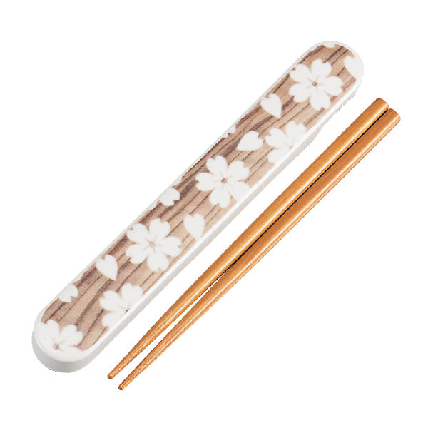 箸箱セット HAKOYA 桜木目 スクエア 黒炭 箸 箸箱 ケース 18cm – ハウジー