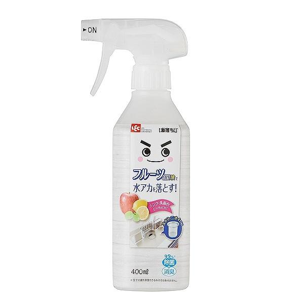 アルカリ電解水 本体 激落ちくん フルーツミックス酸 400ml