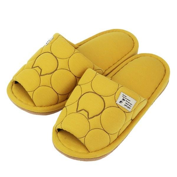 スリッパ ねこキルト外縫い Mサイズ