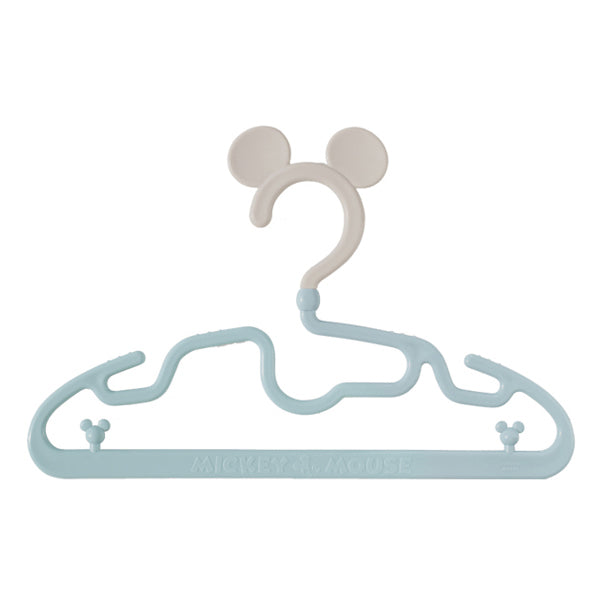 ハンガー 赤ちゃん 5本組 ミッキーマウス エクリュシリーズ