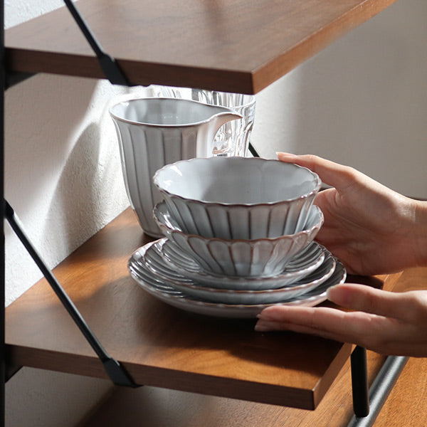 コーヒーカップ 165ml 風雅 月白 和食器 磁器 日本製