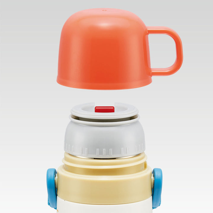 水筒 ステンレス 直飲み コップ 2way 軽量 430ml 子供 -7