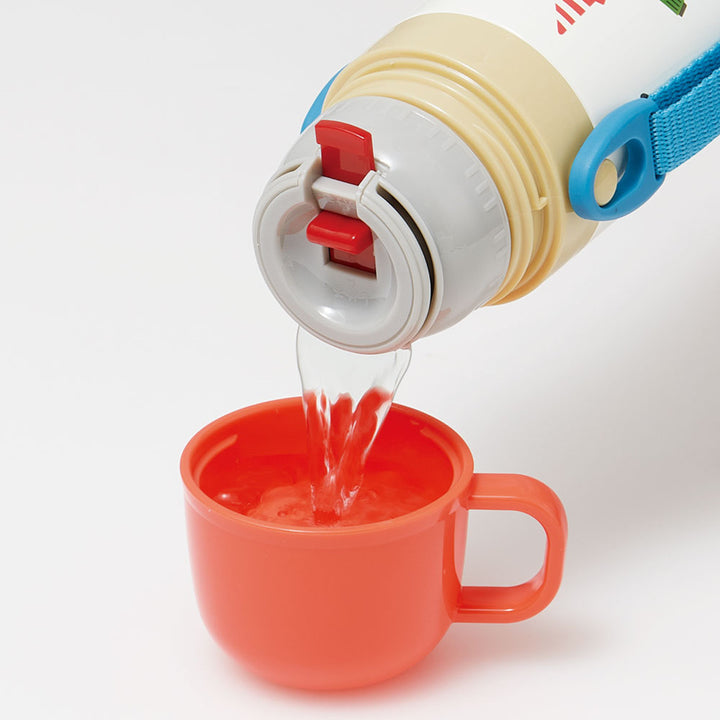 水筒 ステンレス 直飲み コップ 2way 軽量 430ml 子供 -8