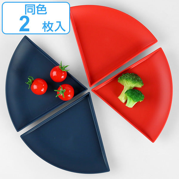 プレート 20％ 14cm 同色2枚セット パーセントプレート プラスチック 皿 食器 日本製