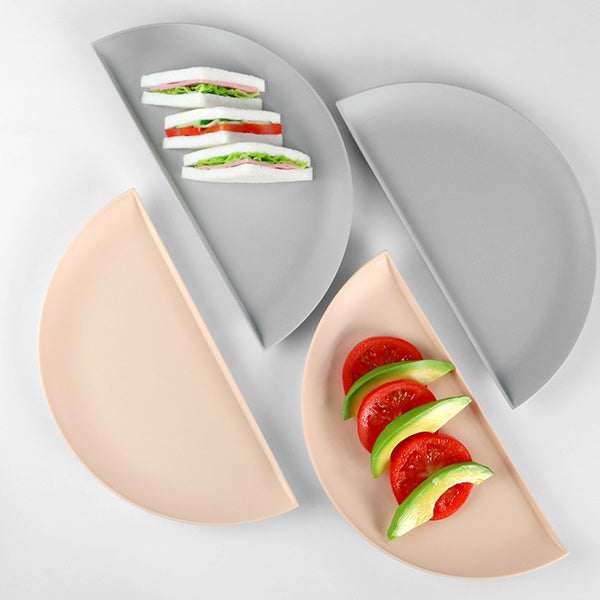 プレート 50％ 28cm 同色2枚セット パーセントプレート プラスチック 皿 食器 日本製