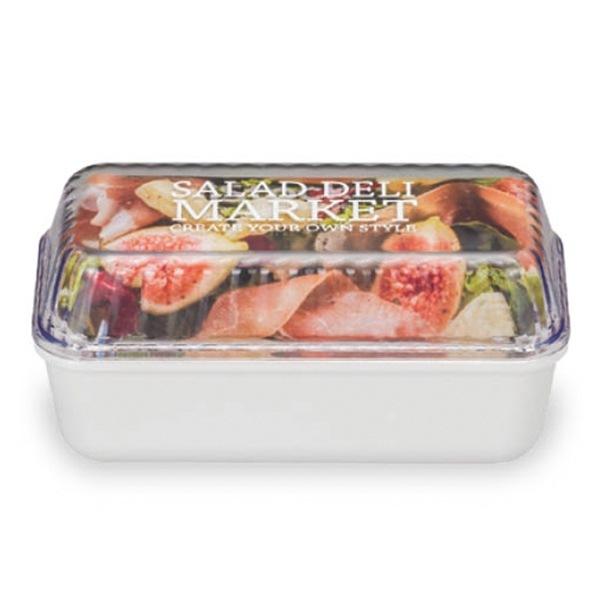 お弁当箱 1段 SALADA DELI MARKET 長角 550ml ランチボックス -1