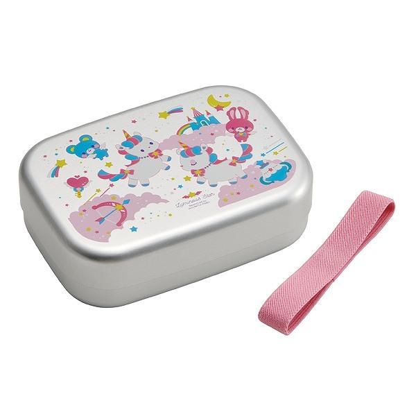 お弁当箱 1段 アルミ アルミ弁当箱 ユニコーン 370ml 子供 ランチボックス