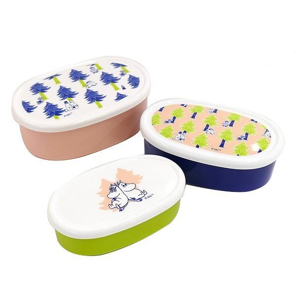 お弁当箱 シール容器 3個入 ムーミン プート ランチボックス