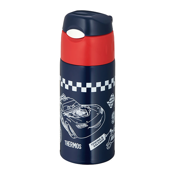 サーモス 水筒 キッズ 400ml ステンレス カーズ 真空断熱ストローボトル FHL-402FDS -8