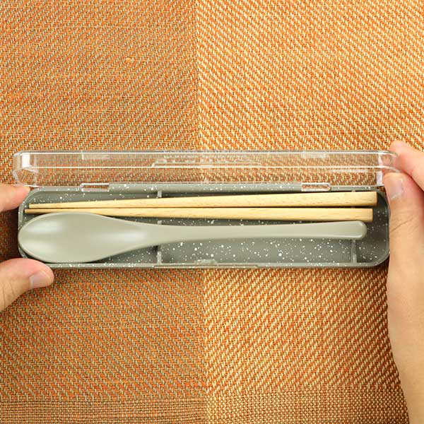 コンビセット 18cm grano 箸 スプーン カトラリー