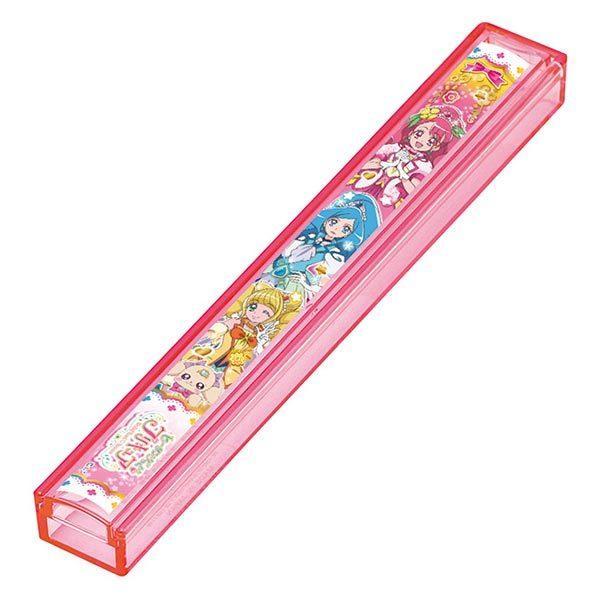 箸箱 ヒーリングっどプリキュア 透明箸箱 カトラリーケース 子供