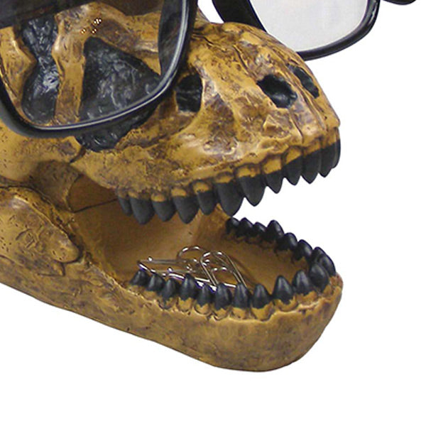 デスクキーパー ペン立て 文房具 ティラノサウルス 化石 恐竜