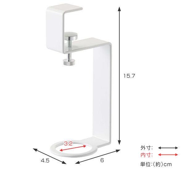 洗面収納 洗面戸棚下ディスペンサーホルダー タワー tower 吊り下げ ディスペンサーホルダー