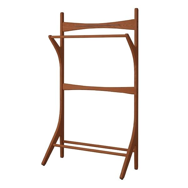 ハンガーラック 高さ150cm オスカー 収納 ラック 木製 天然木 北欧