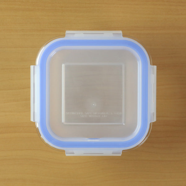 保存容器 ガラス製 500ml 角型 オーブン・冷凍・食洗器対応 パチッとロック
