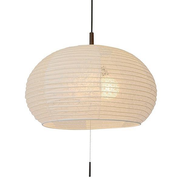 ペンダントライト直径50×高さ35cmswellスウェル雲龍白×麻葉白SPN3-1088