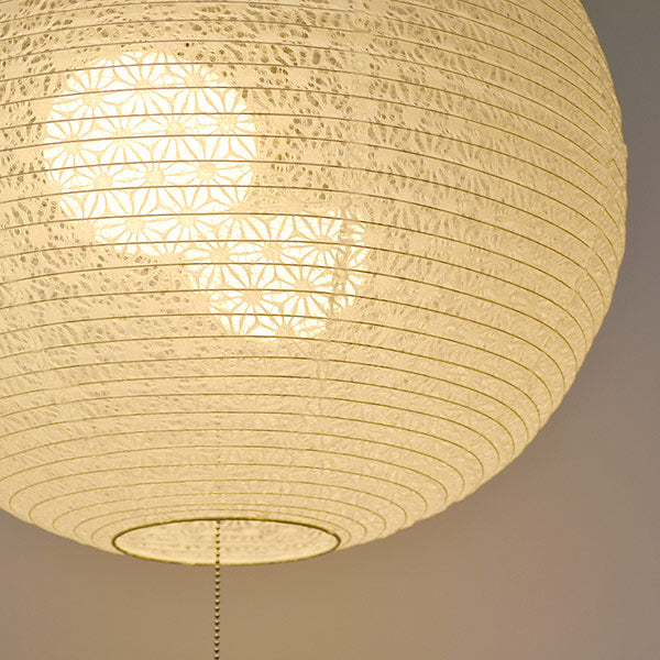 ペンダントライト直径39×高さ35cmcosmicコスミック麻葉白SPN2-1061