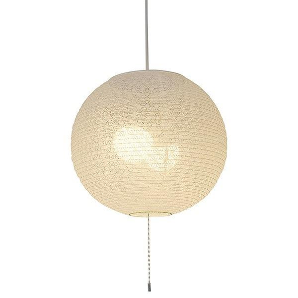 ペンダントライト直径39×高さ35cmcosmicコスミック麻葉白SPN2-1061