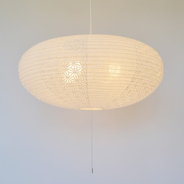 ペンダントライト直径60×高さ27.5cmislandアイランド特麻葉白×春雨白SPN4-1071
