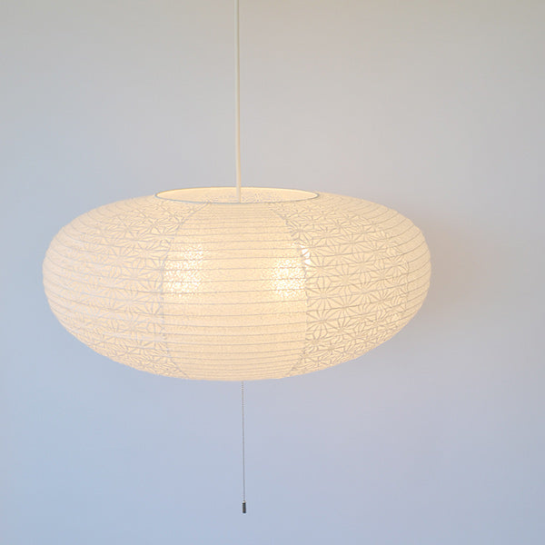 ペンダントライト直径60×高さ27.5cmislandアイランド特麻葉白×春雨白SPN4-1071