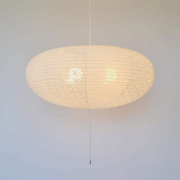 ペンダントライト直径60×高さ27.5cmislandアイランド特麻葉白×春雨白SPN4-1071