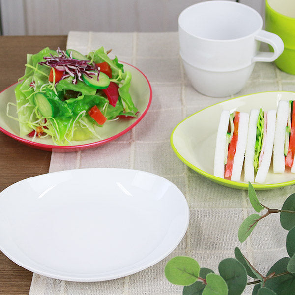 プレート 18cm プラスチック ボンビュッフェ Bonbuffet 皿 食器 洋食器 日本製