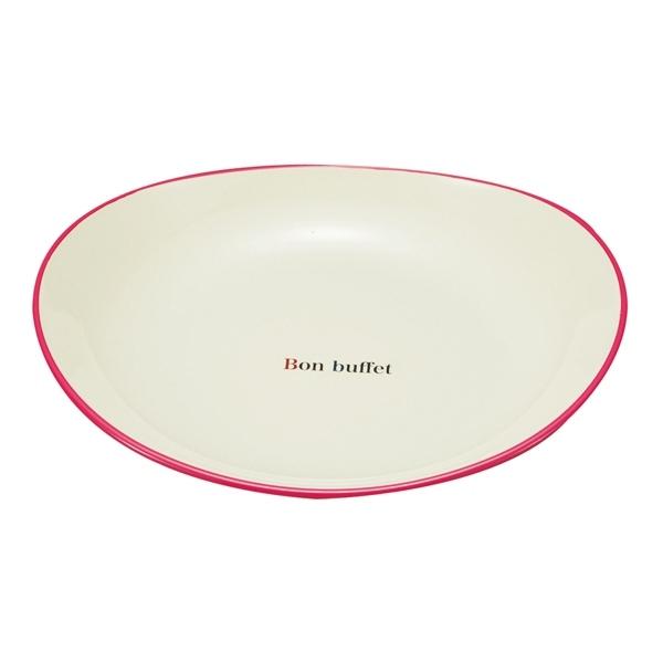 プレート 18cm プラスチック ボンビュッフェ Bonbuffet 皿 食器 洋食器 日本製