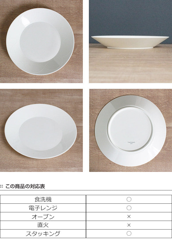 プレート 22cm プラスチック プンティーノ Puntino 皿 食器 洋食器 日本製