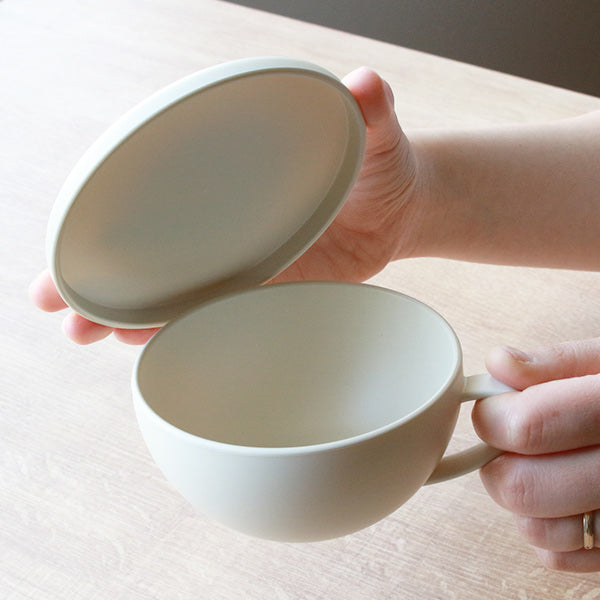 スープカップ 240ml フタ付き プラスチック カームディッシュ 皿 食器 洋食器 日本製