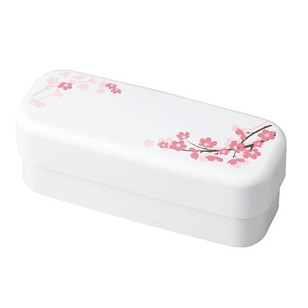 お弁当箱 2段 スリムコンパクト弁当 SAKURA HAKOYA 510ml 入れ子