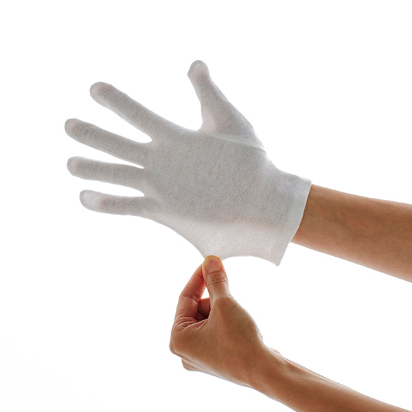 薄型インナーコットン手袋8枚入 アンダー手袋 乾燥対策 ガーデニング