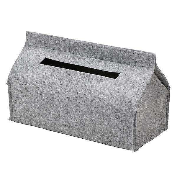 ティッシュカバー 北欧 フェルト ティッシュケース 布