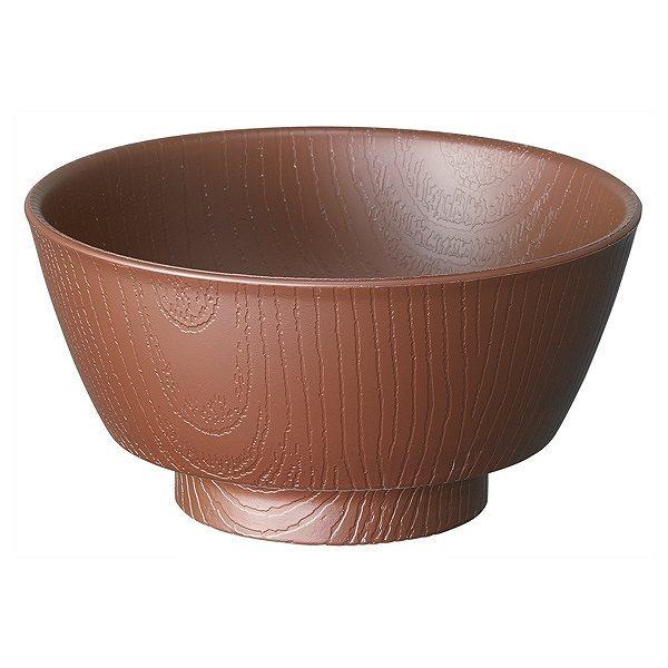 汁椀 330ml 持ちやすい 木製風 介護 食器 プラスチック製 日本製