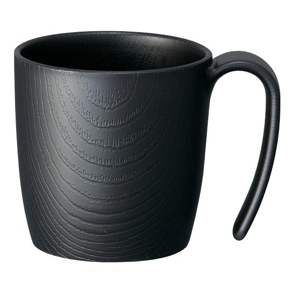 コップ 290ml 持ちやすい 木製風 介護 食器 プラスチック製 日本製