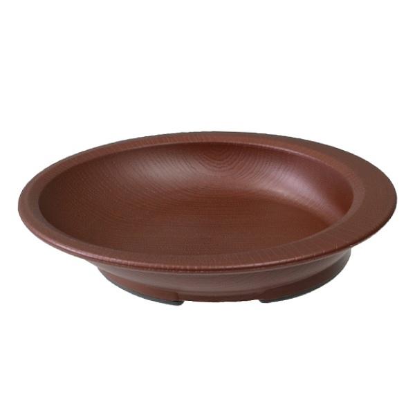 プレート 20cm すくいやすい 木製風 介護 食器 プラスチック製 日本製