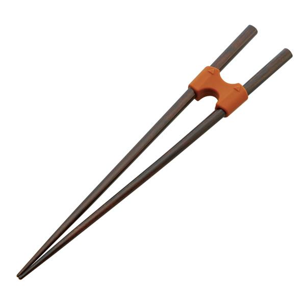 箸 23cm 介護 持ちやすい 天然木 シリコン