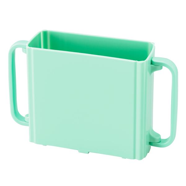 パウチホルダー 両手 ハンドル付き レトルト 入れ物 介護 シニアベーシック