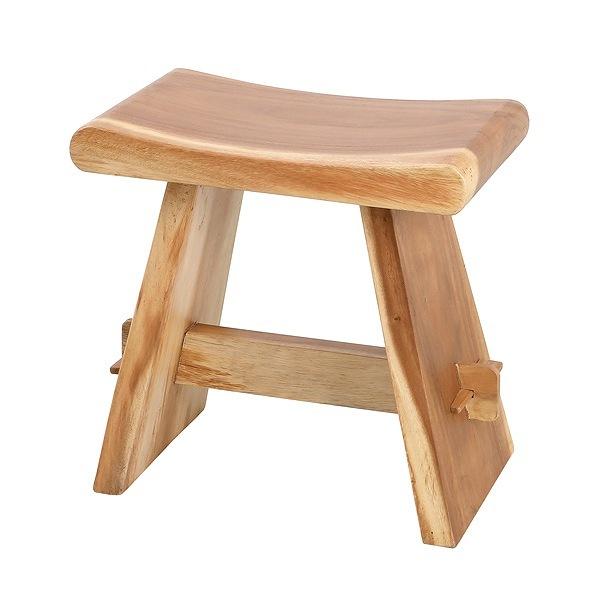 スツール ベンチ 木製 天然木 高さ46.5cm 無垢材 椅子 チェア 腰掛
