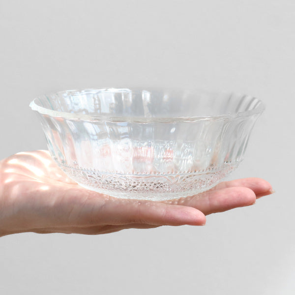 ボウル 13cm 欧風 皿 食器 洋食器 ガラス製