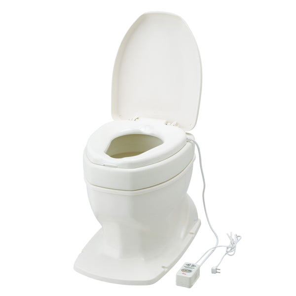 リフォームトイレ 和式トイレ用 暖房便座 補高スペーサー 5cm 段差なし 工事不要 据置式 サニタリエース OD 介護用品