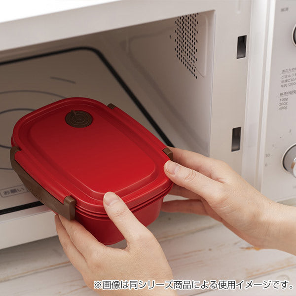 お弁当箱1段2点ロックラク軽弁当箱Ｍミッキーマウス550mlランチボックス