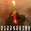 キャンドル LED 数字 ナンバーキャンドル 誕生日 0 1 2 3 4 5 6 7 8 9 ダルトン DULTON