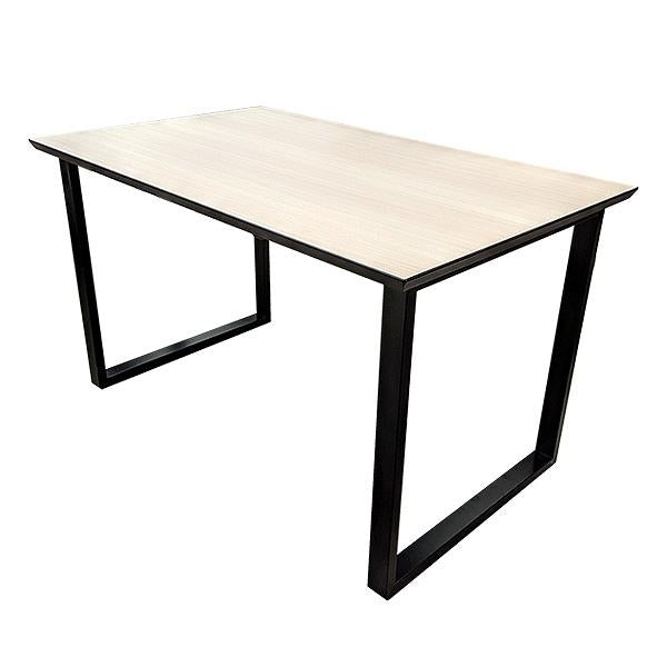 ダイニングテーブル 幅150cm 抗菌 ロの字脚 抗ウイルス加工 木目 テーブル 食卓 机 -1