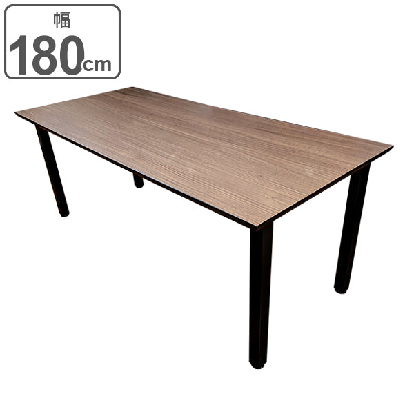 ダイニングテーブル 幅180cm 抗菌 4本脚 抗ウイルス加工 木目 テーブル 食卓 机 -2