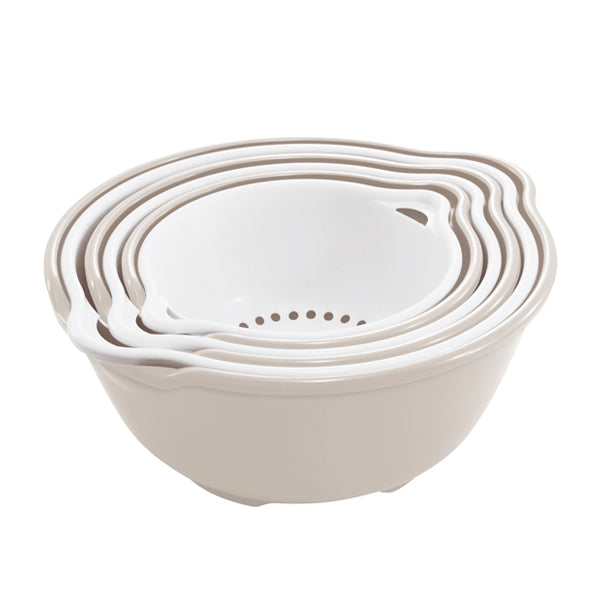 ザル＆ボウル6点セットFLAT日本製