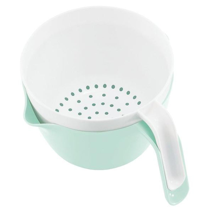 ザル＆ボウル2点セット深型取っ手付きCURU日本製