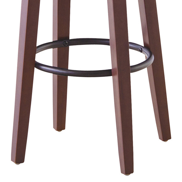 カウンタースツール 高さ70cm スツール ソフトレザー 木製 天然木 椅子 イス チェア ハイスツール 円形 丸型