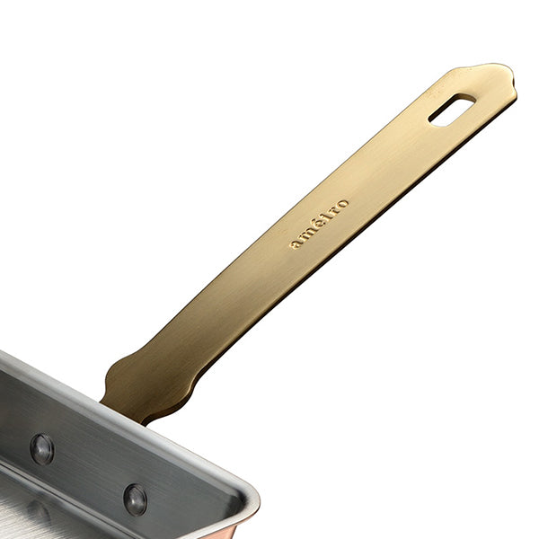 アメイロ　玉子焼き12（内面　錫メッキ）COS8000 オークス アメイロ 玉子焼き12（内面 錫メッキ）COS8000 オークス アメイロ 玉子