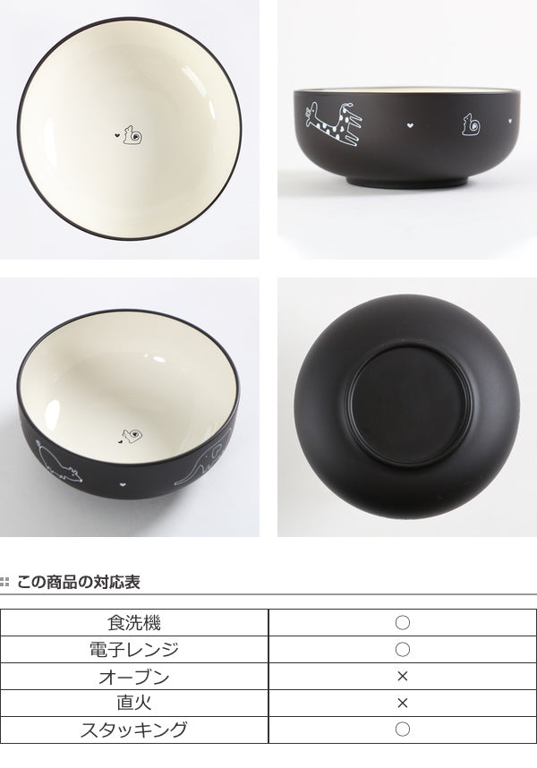 ボウル 12cm あにまる・わーるど 皿 食器 子供用食器 プラスチック 日本製